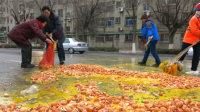 万枚鸡蛋摔落路人帮捡未哄抢