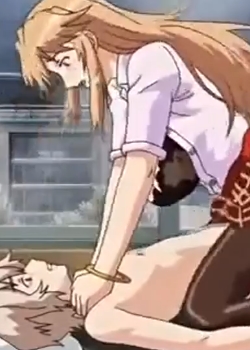 Busty hentai nanny gets drilled